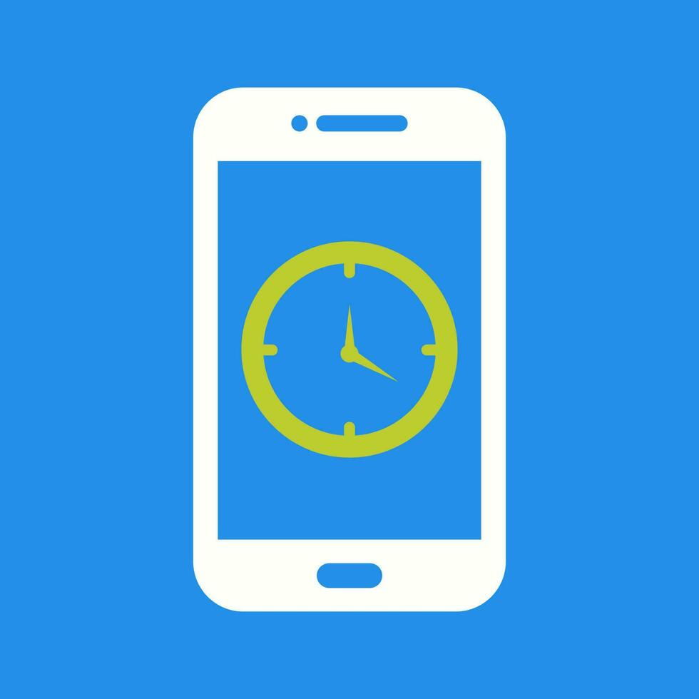 Clock App Vector Icon 24016354 Vector Art at Vecteezy