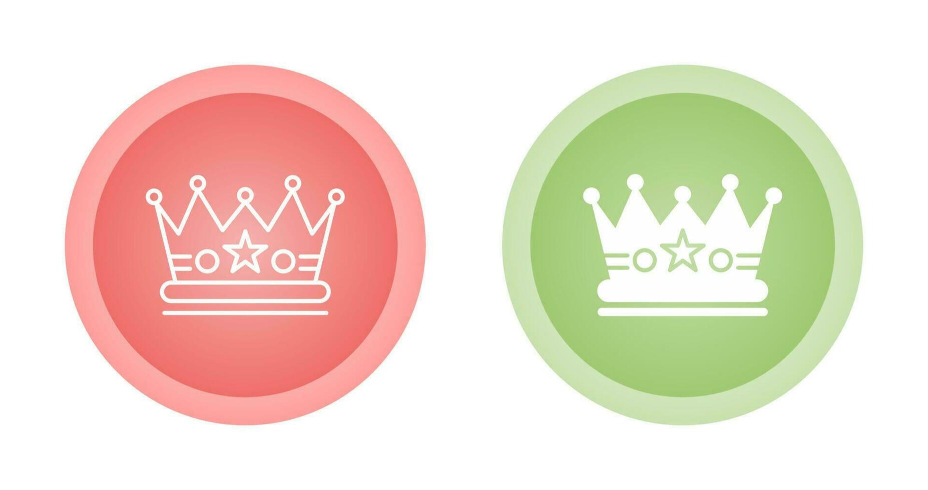 Crown Vector icon