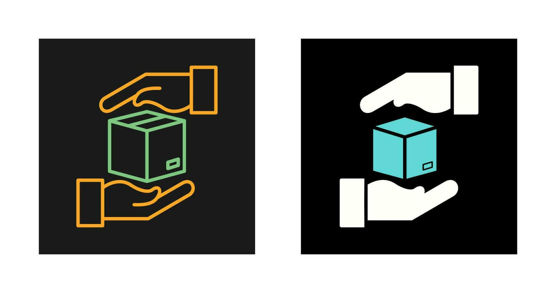 Receive Package Vector Icon