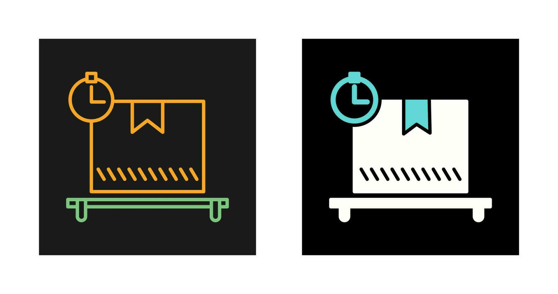 Package Pending Vector Icon