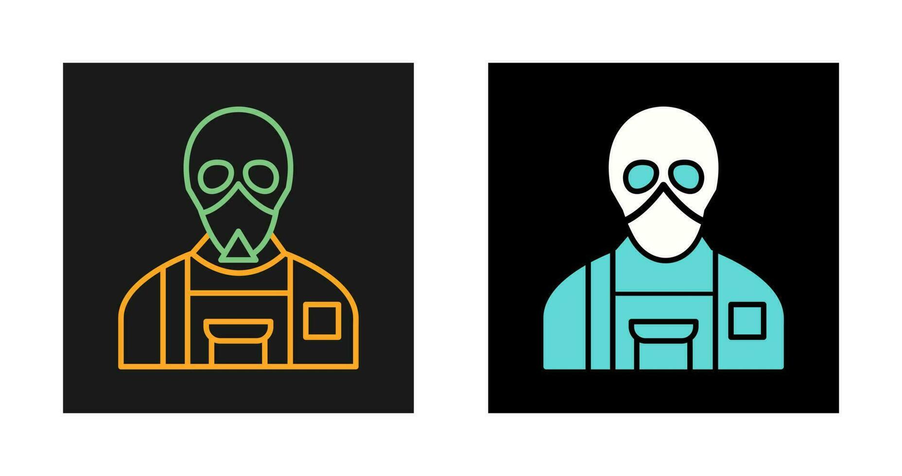 Gas Mask Vector Icon