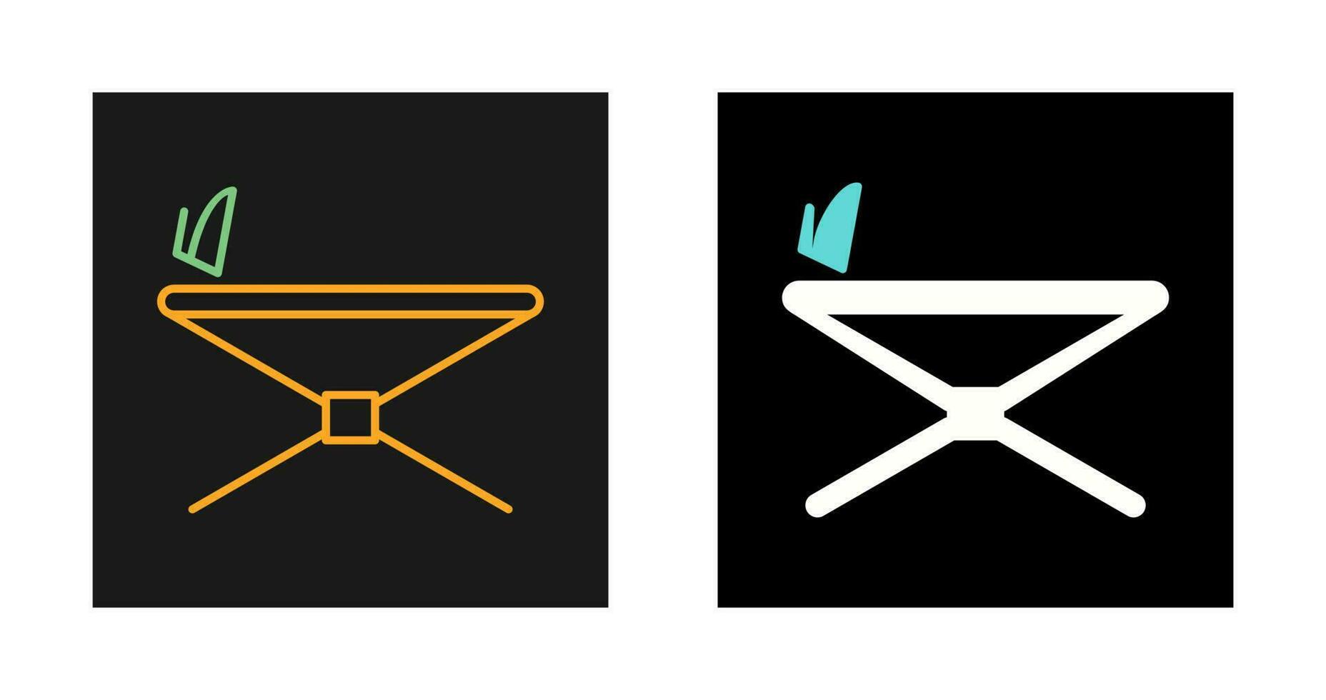 Iron Stand Vector Icon