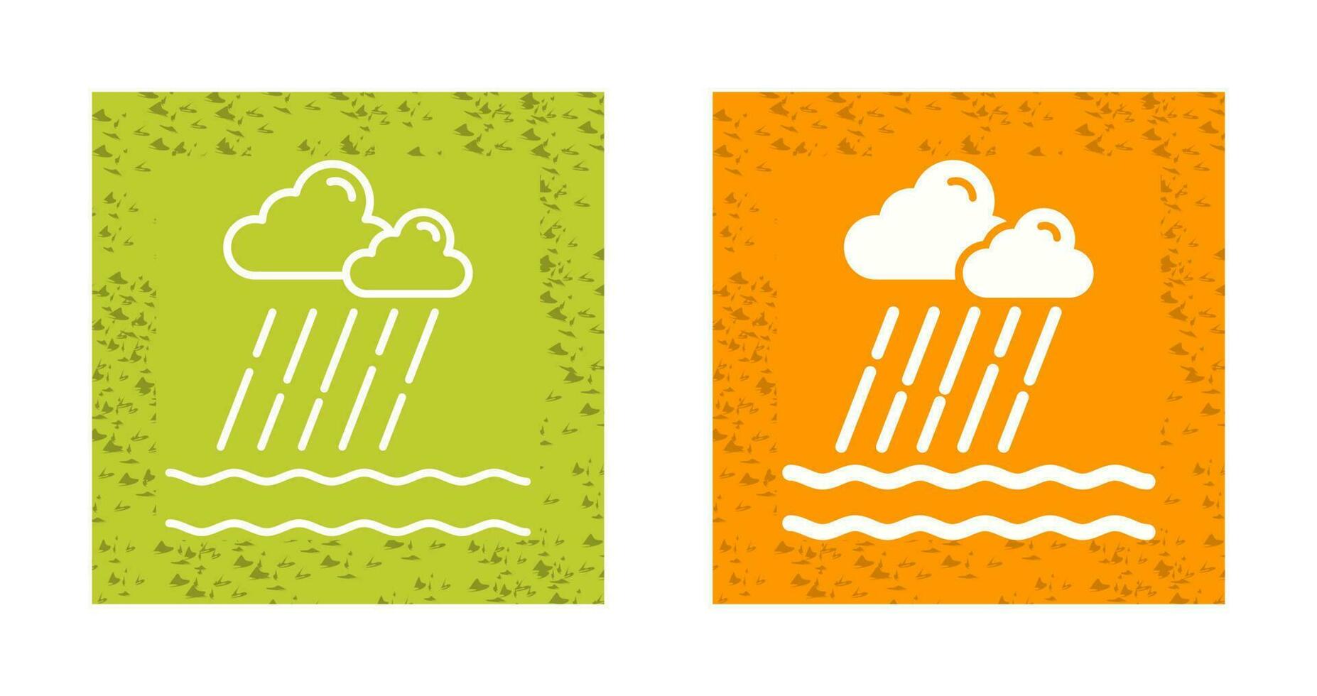 rain Vector Icon