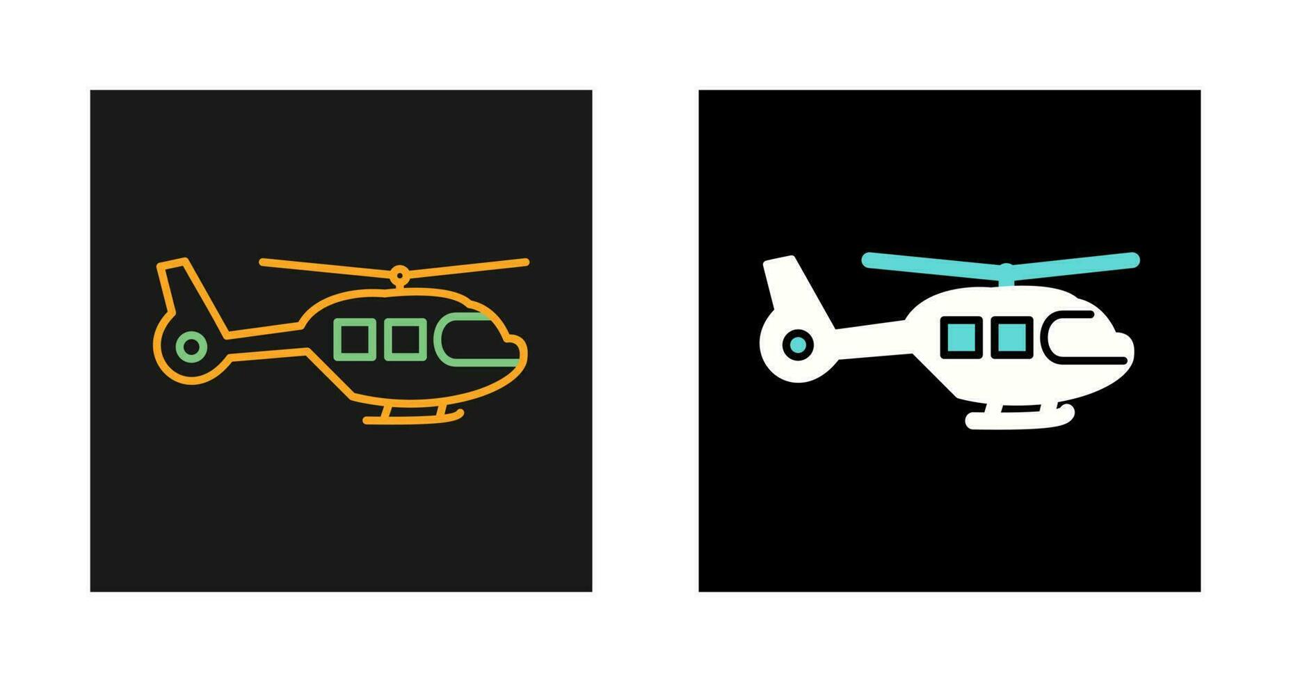 Helicopter Vector Icon