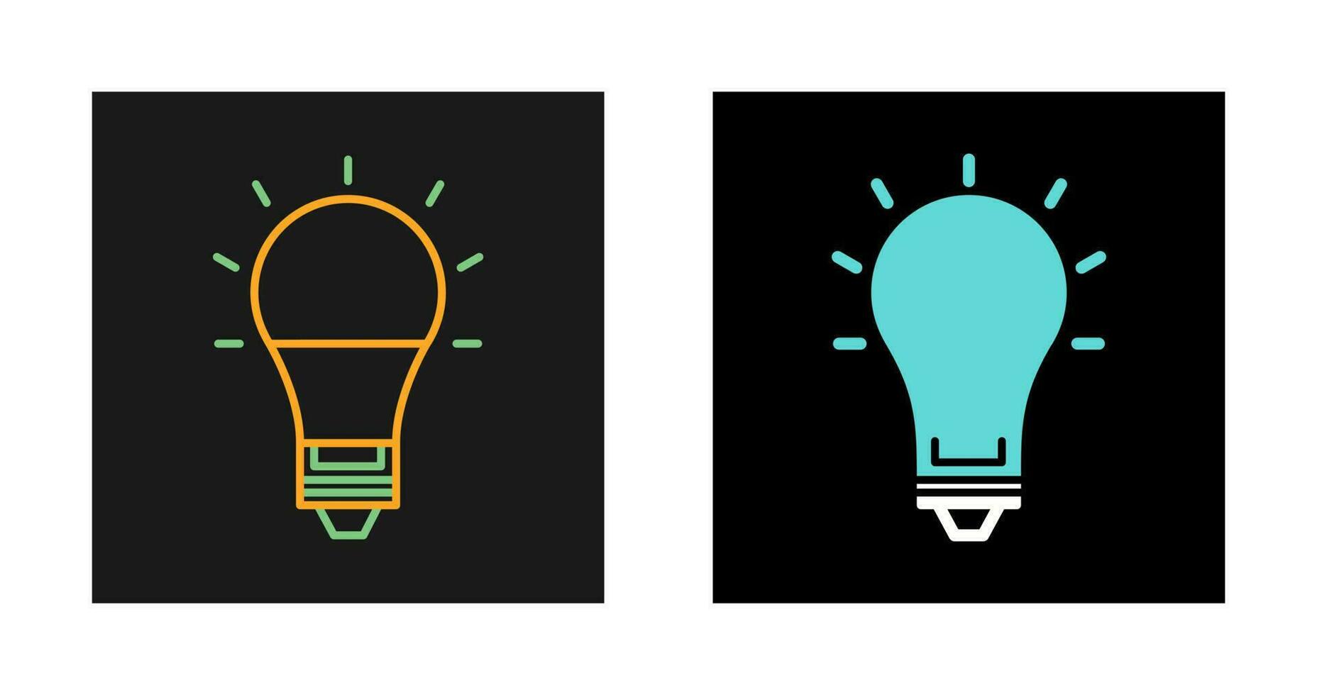 Electric Bulb Vector Icon