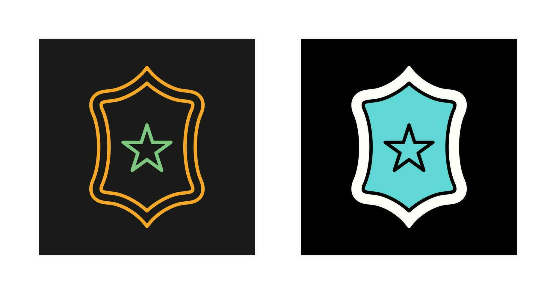 icono de vector de insignia