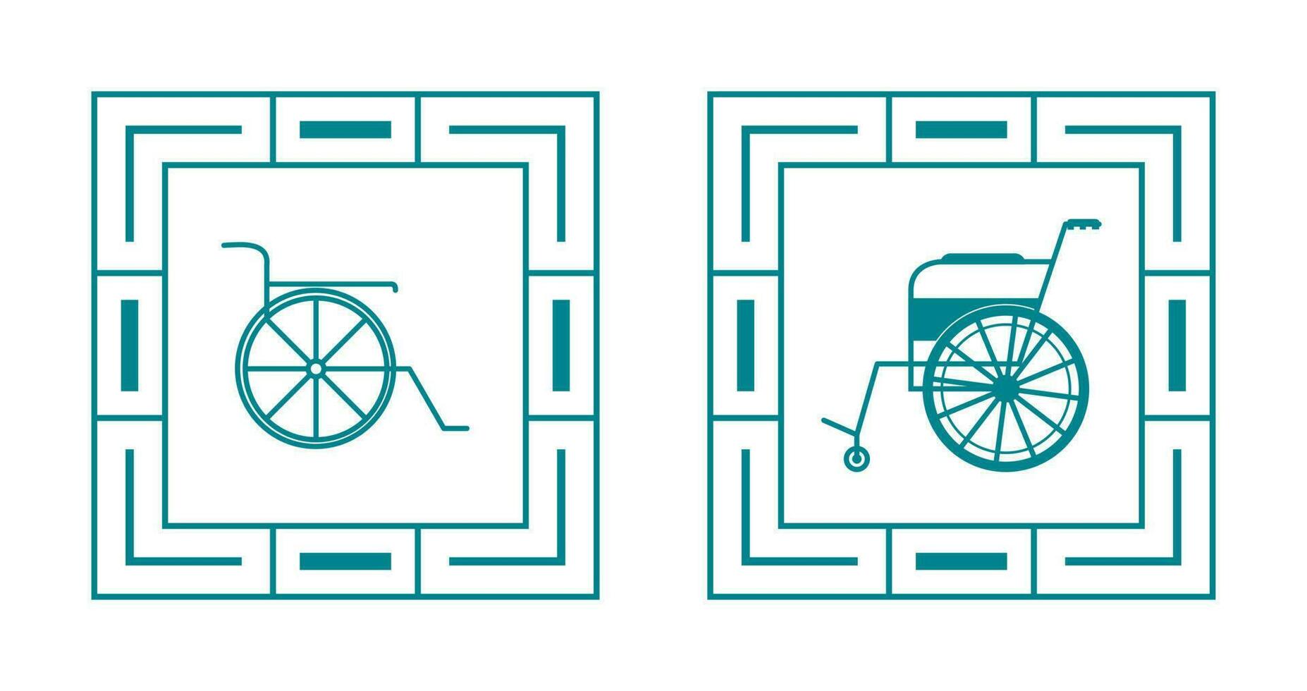 Wheelchair Vector Icon