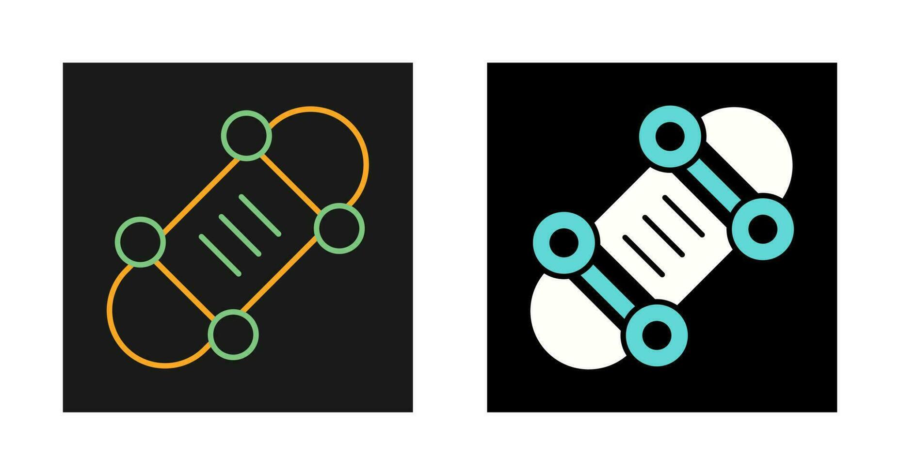 Skateboard Vector Icon