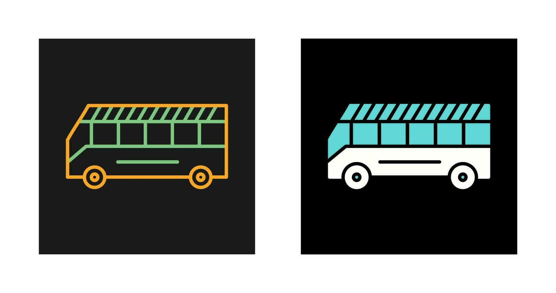 School Bus Vector Icon