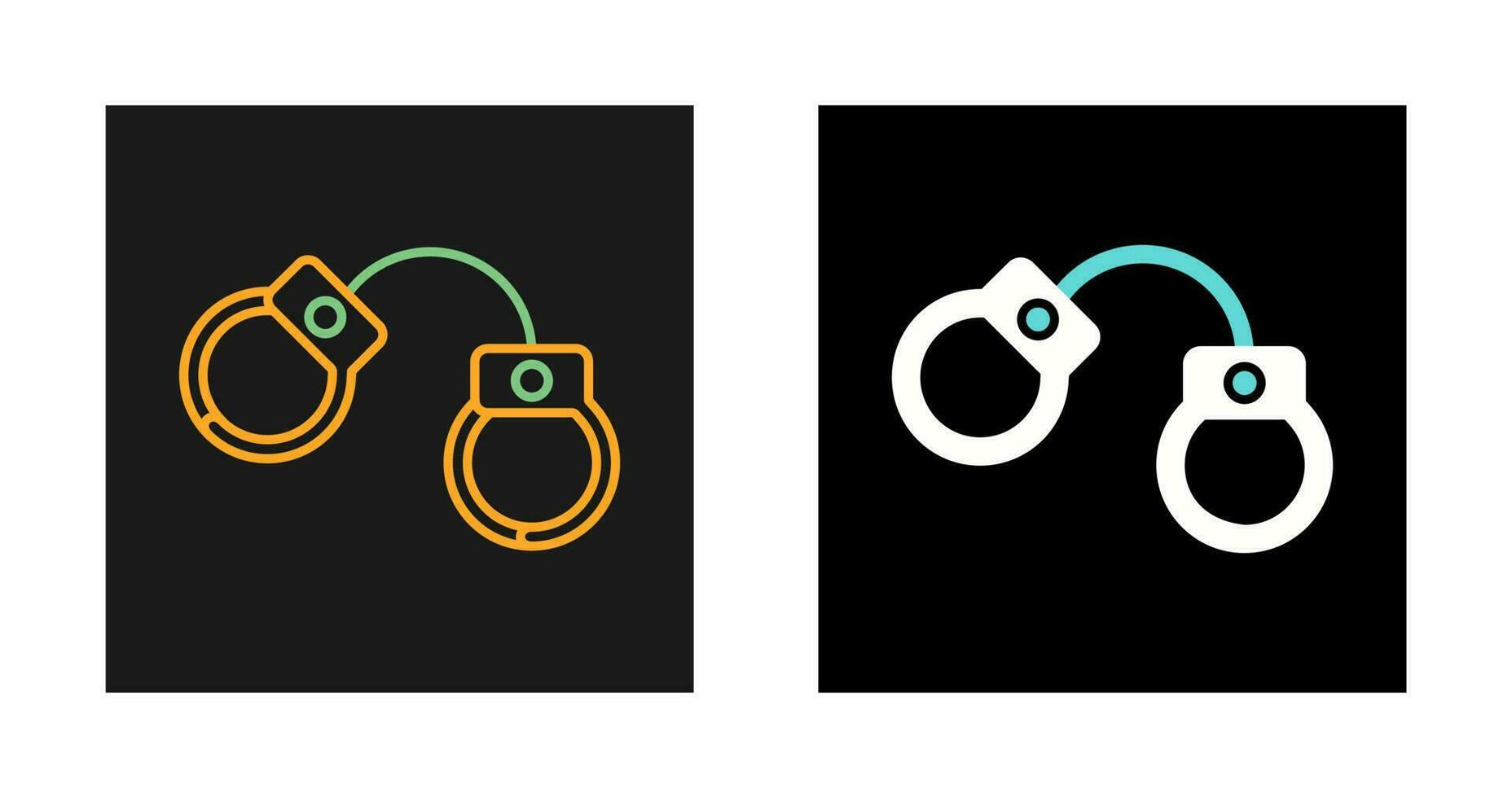 Handcuffs Vector Icon