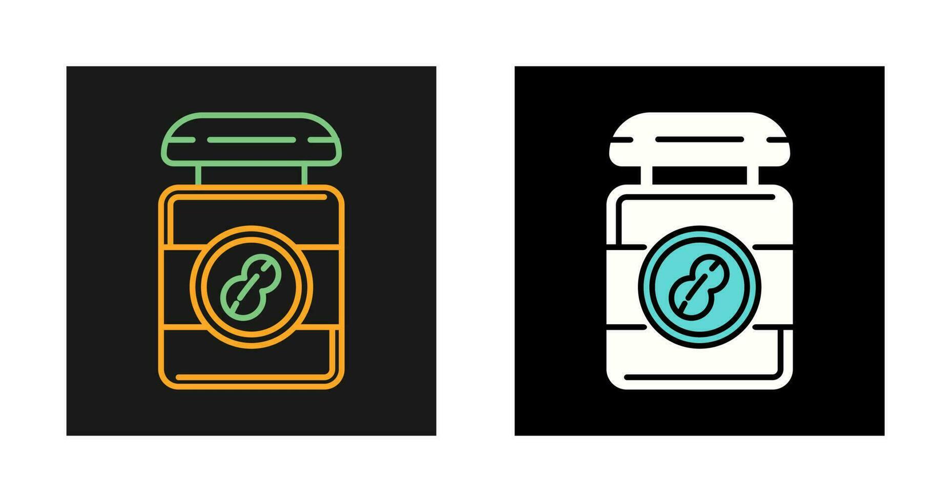 Peanut Butter Vector Icon