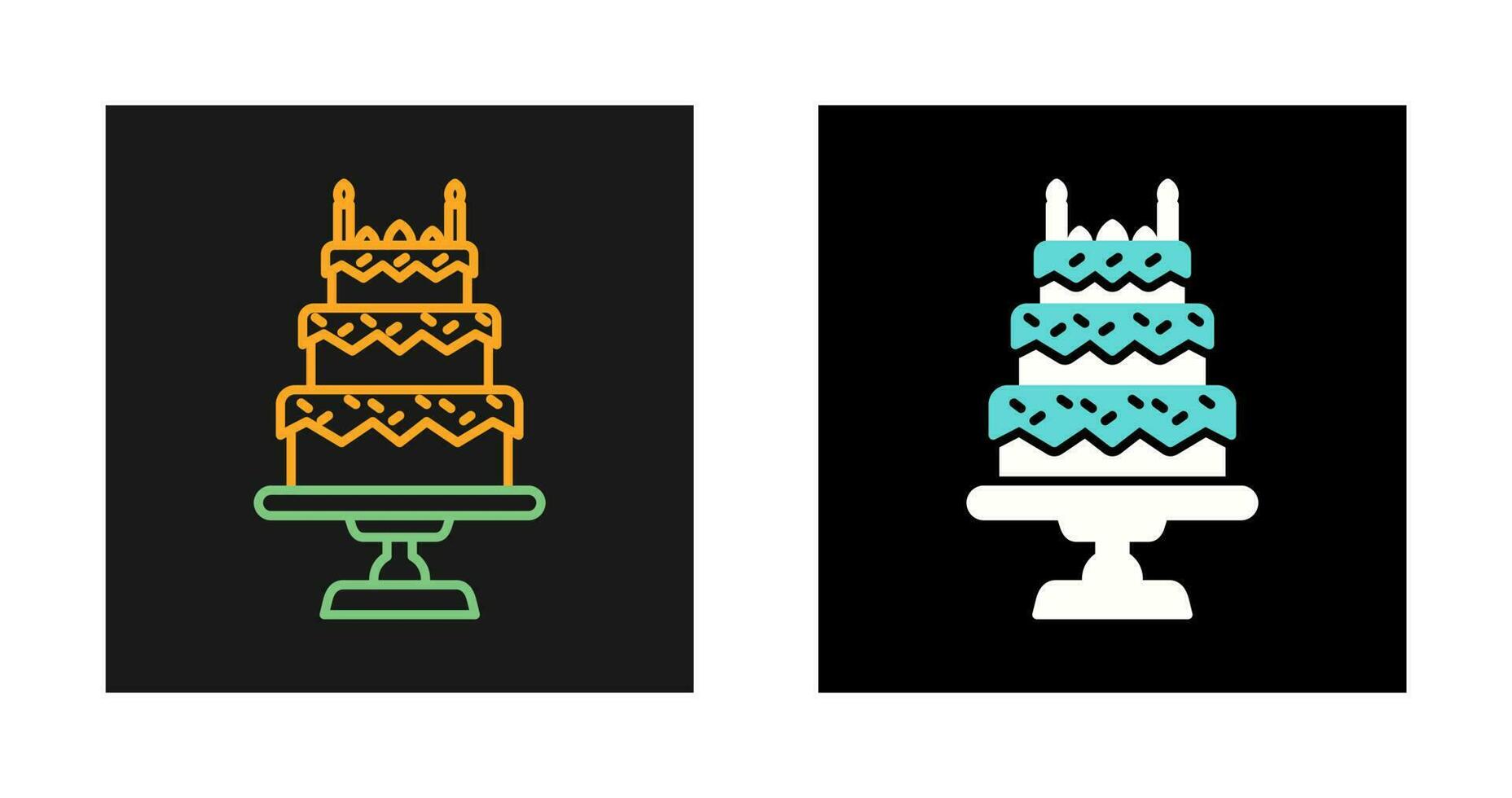Birthday Cake Vector Icon