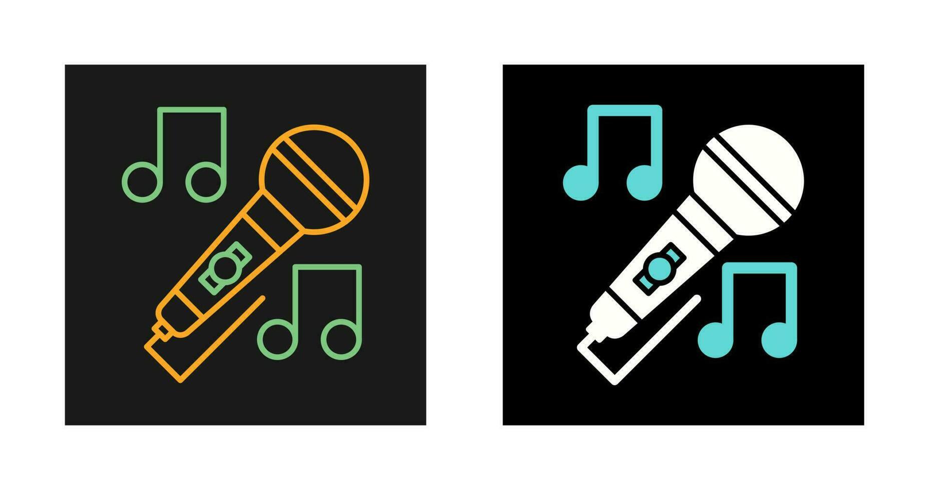 Karaoke Vector Icon