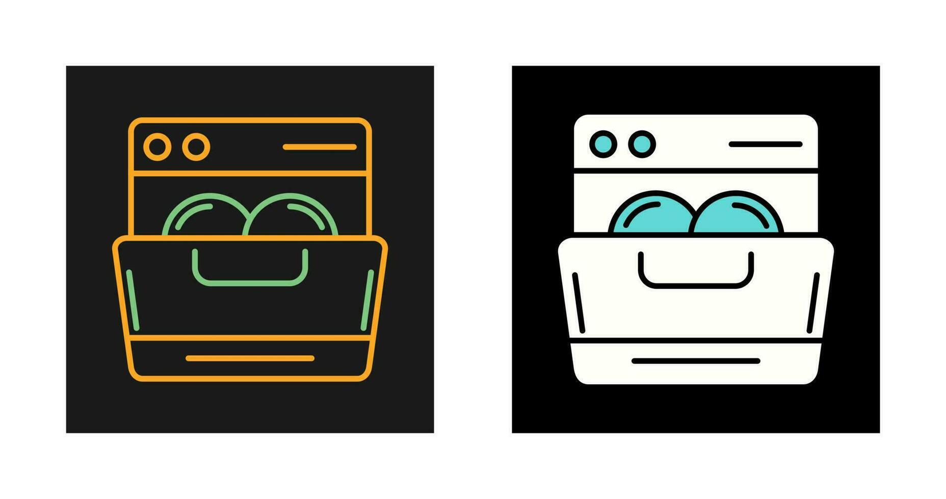 Dishwasher Vector Icon