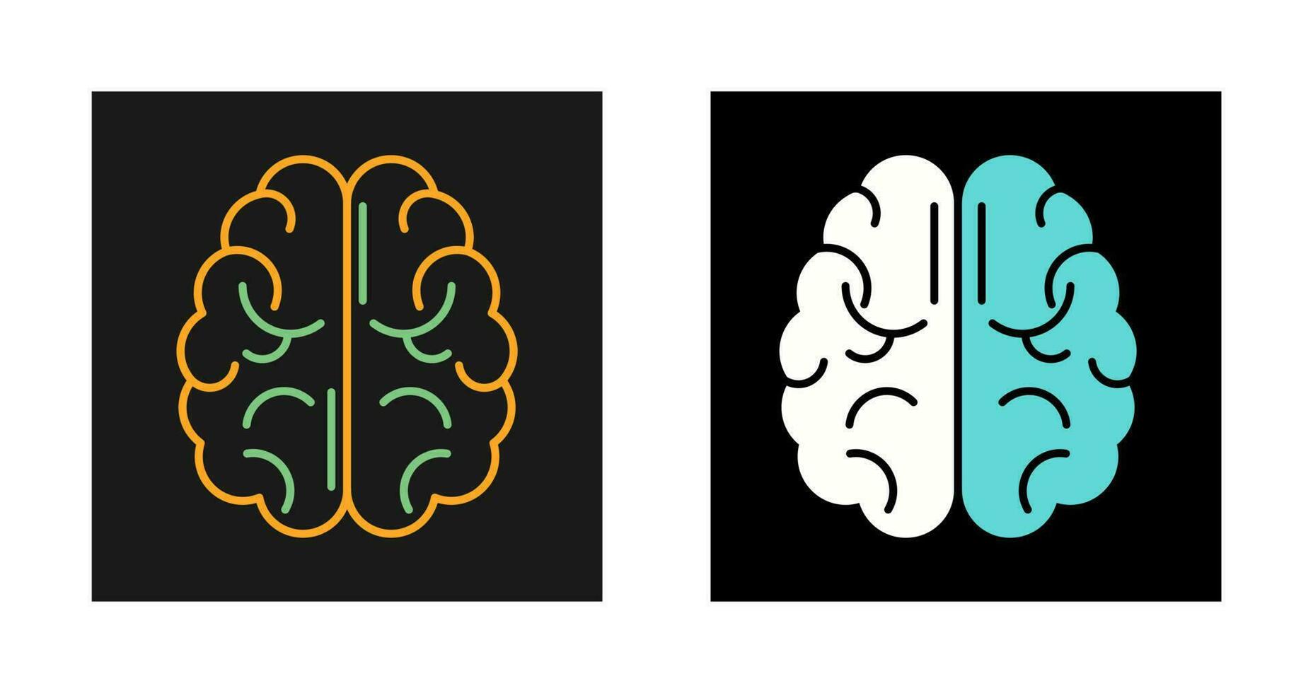 icono de vector de cerebro