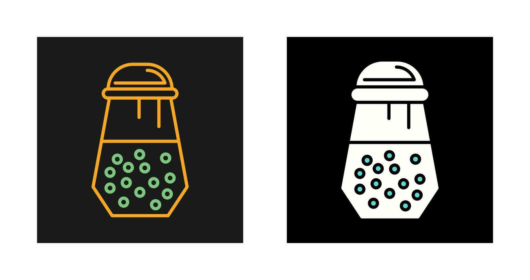 Salt Shaker Vector Icon