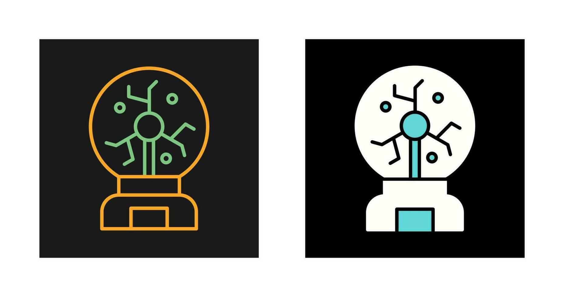 Plasma Ball Vector Icon