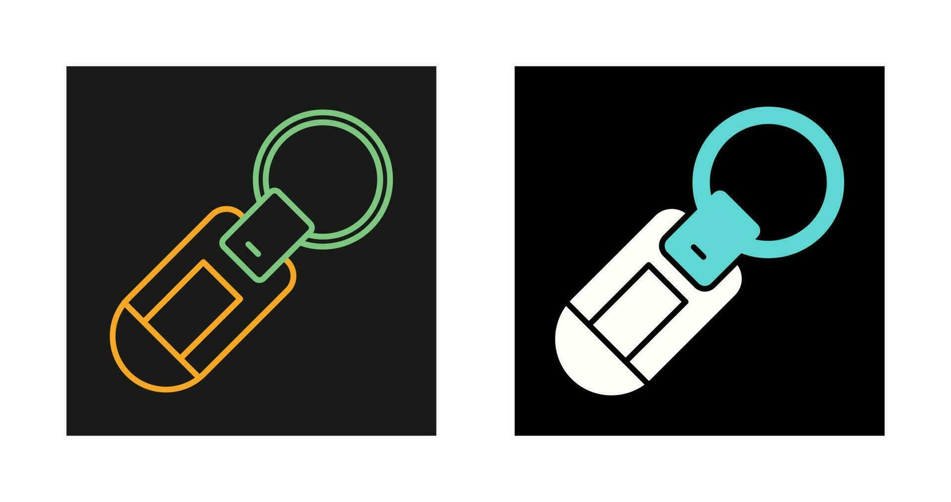 Keychain Vector Icon