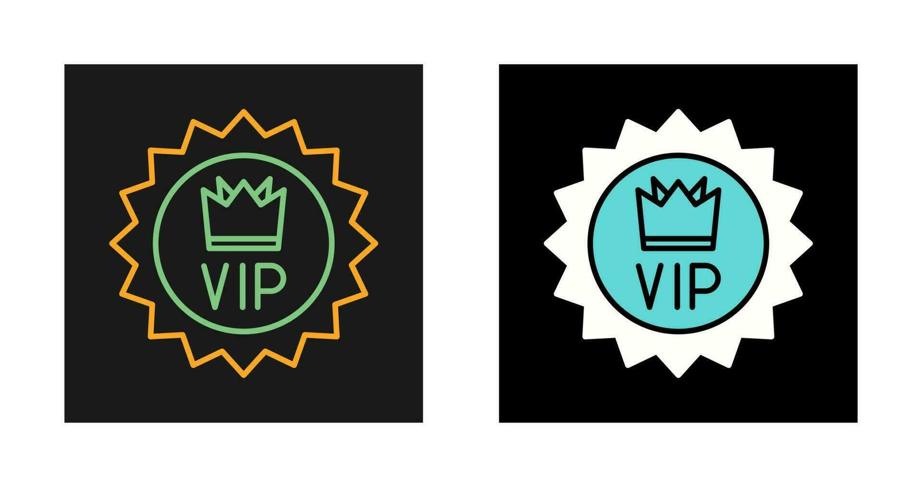 icono de vector vip