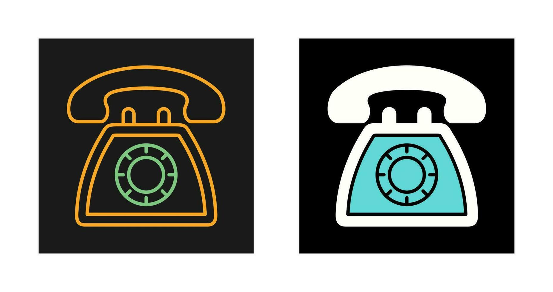 icono de vector de teléfono