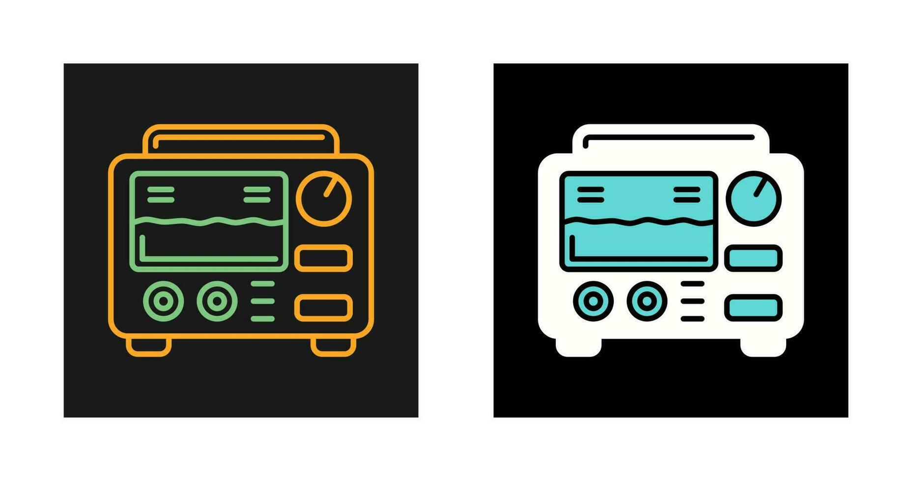 Oscilloscope Vector Icon