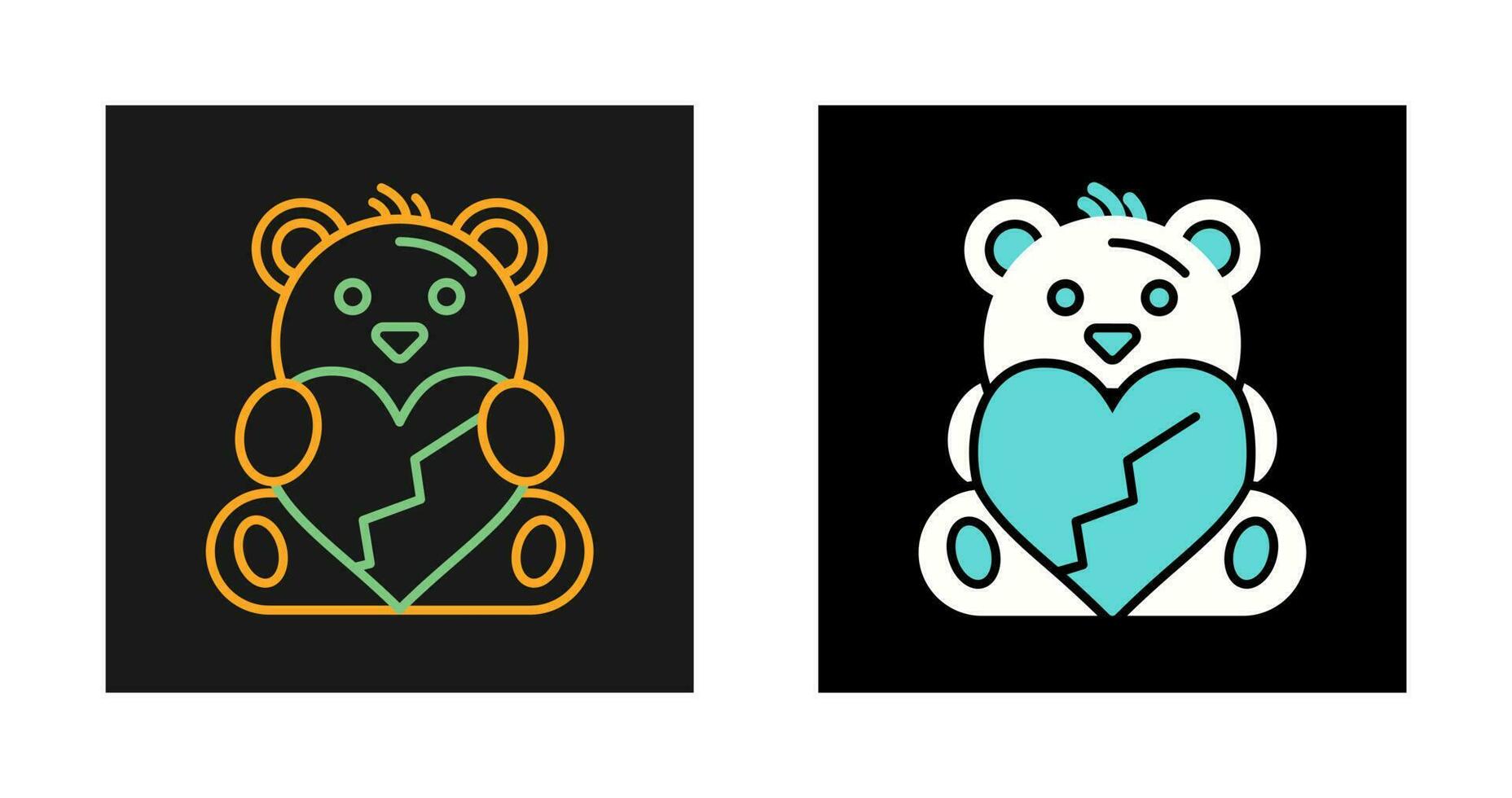 Teddy Bear Vector Icon