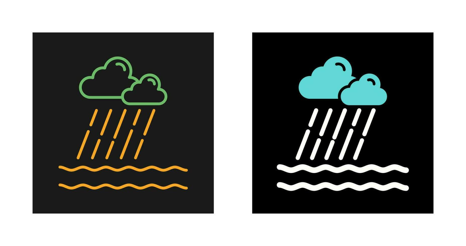 Monsoon Vector Icon