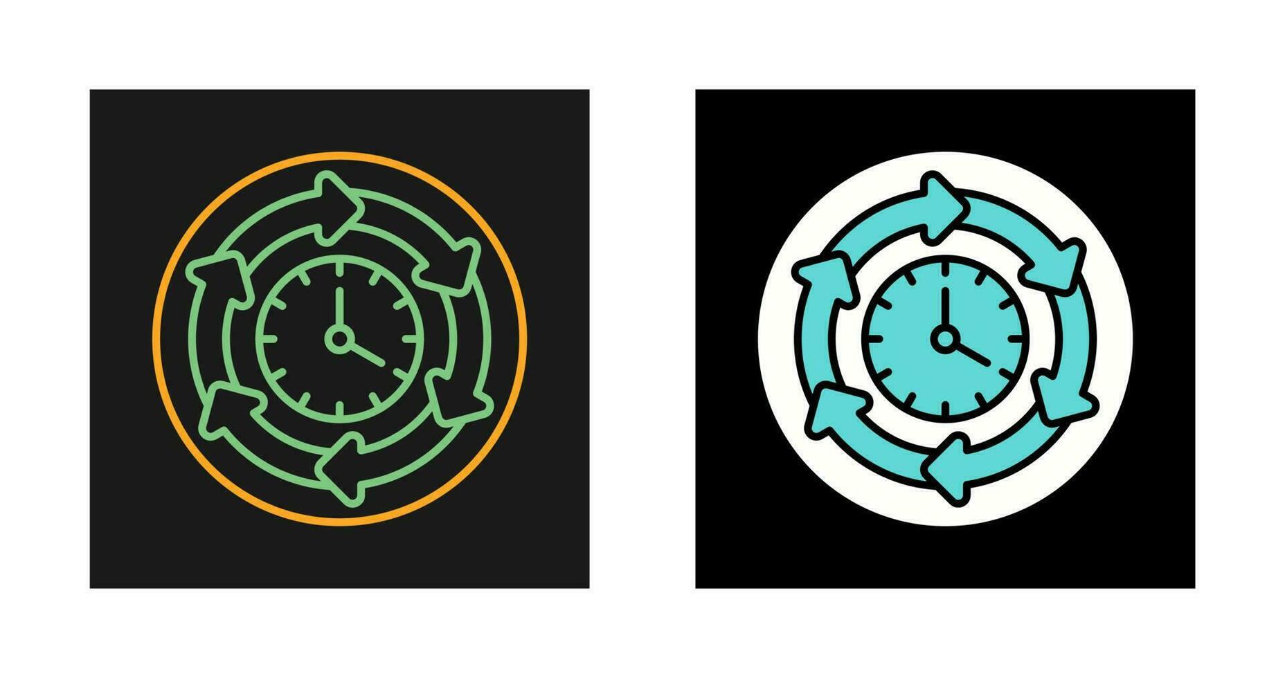 Processing Time Vector Icon