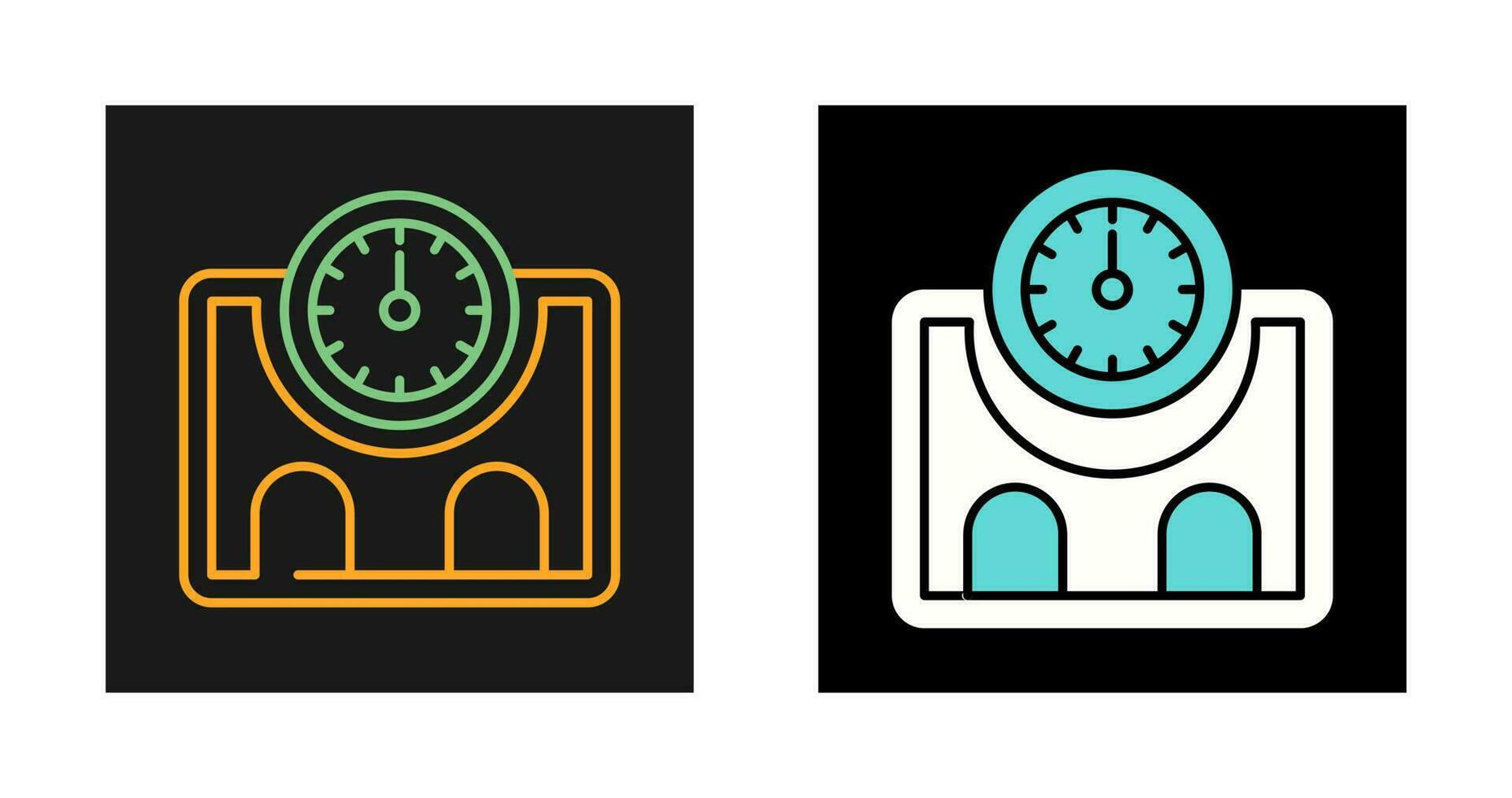 Weight Scale Vector Icon