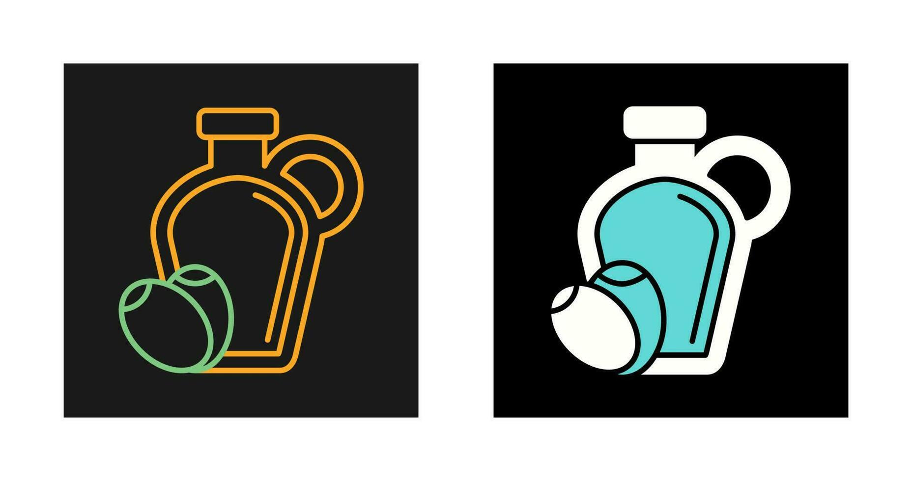 Olive Oil Vector Icon