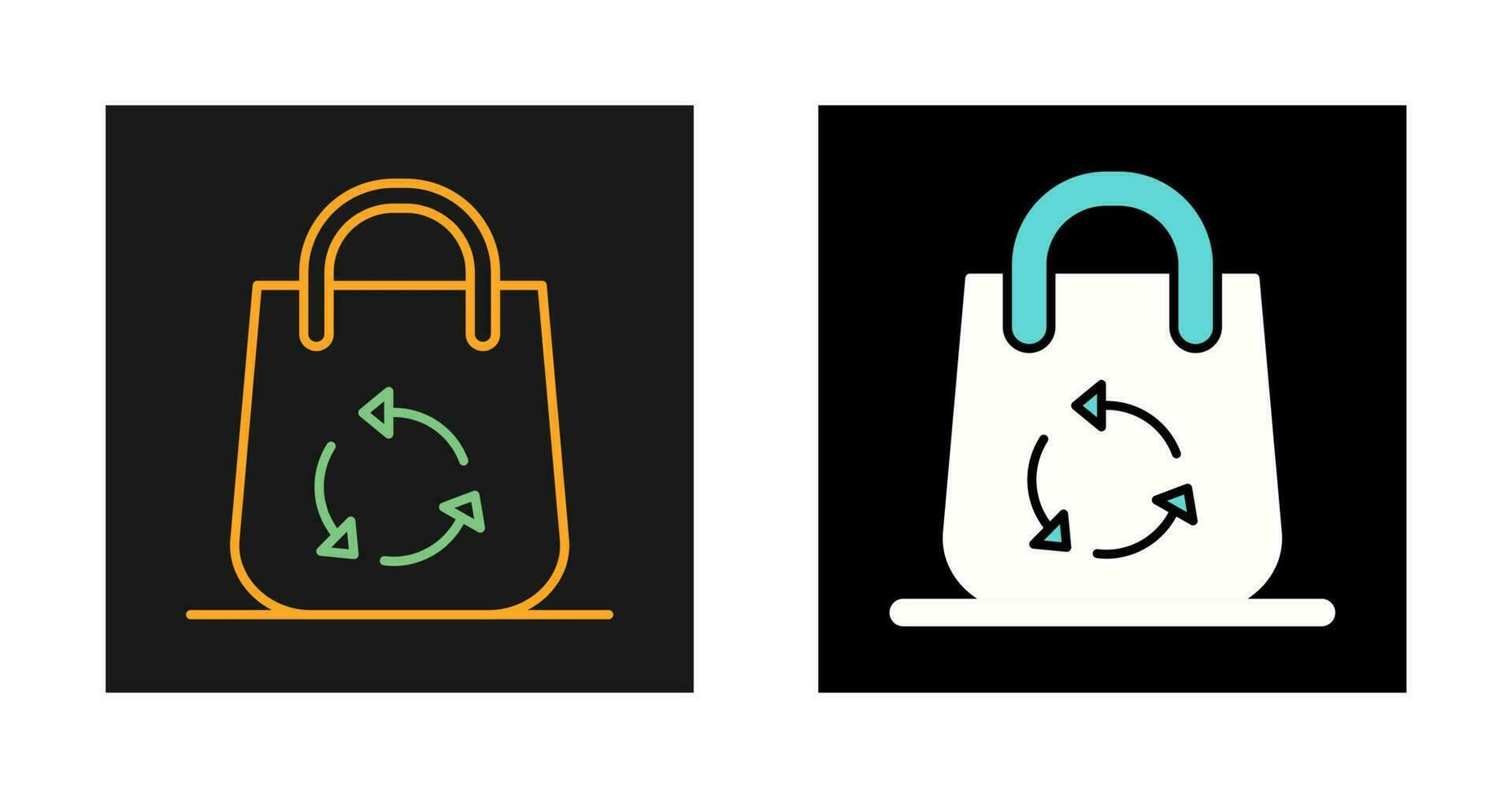 Eco Bag Vector Icon