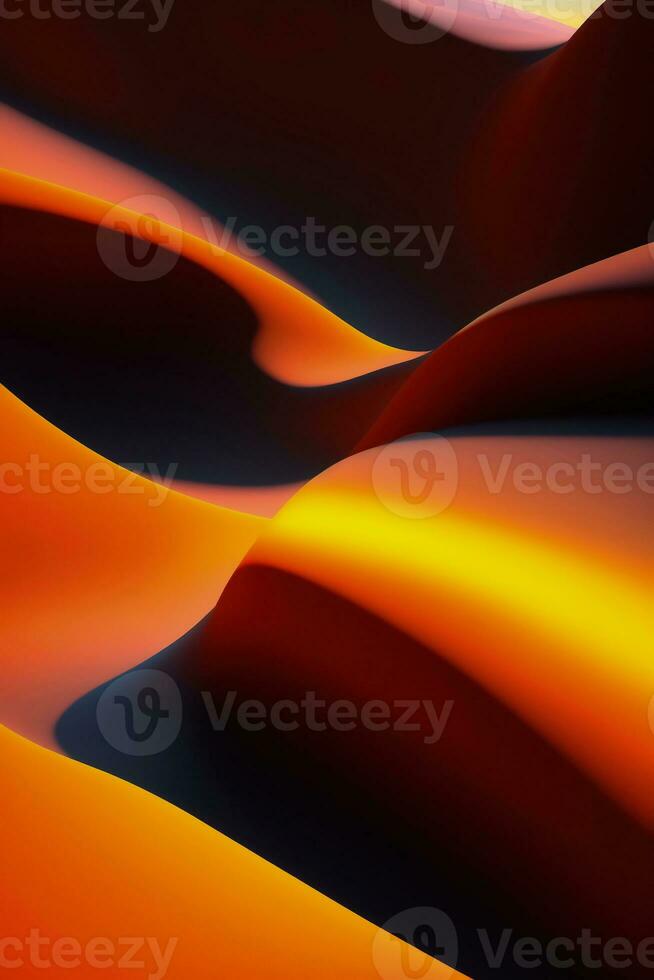 Colorful and Fluid Shapes on an Abstract Background photo