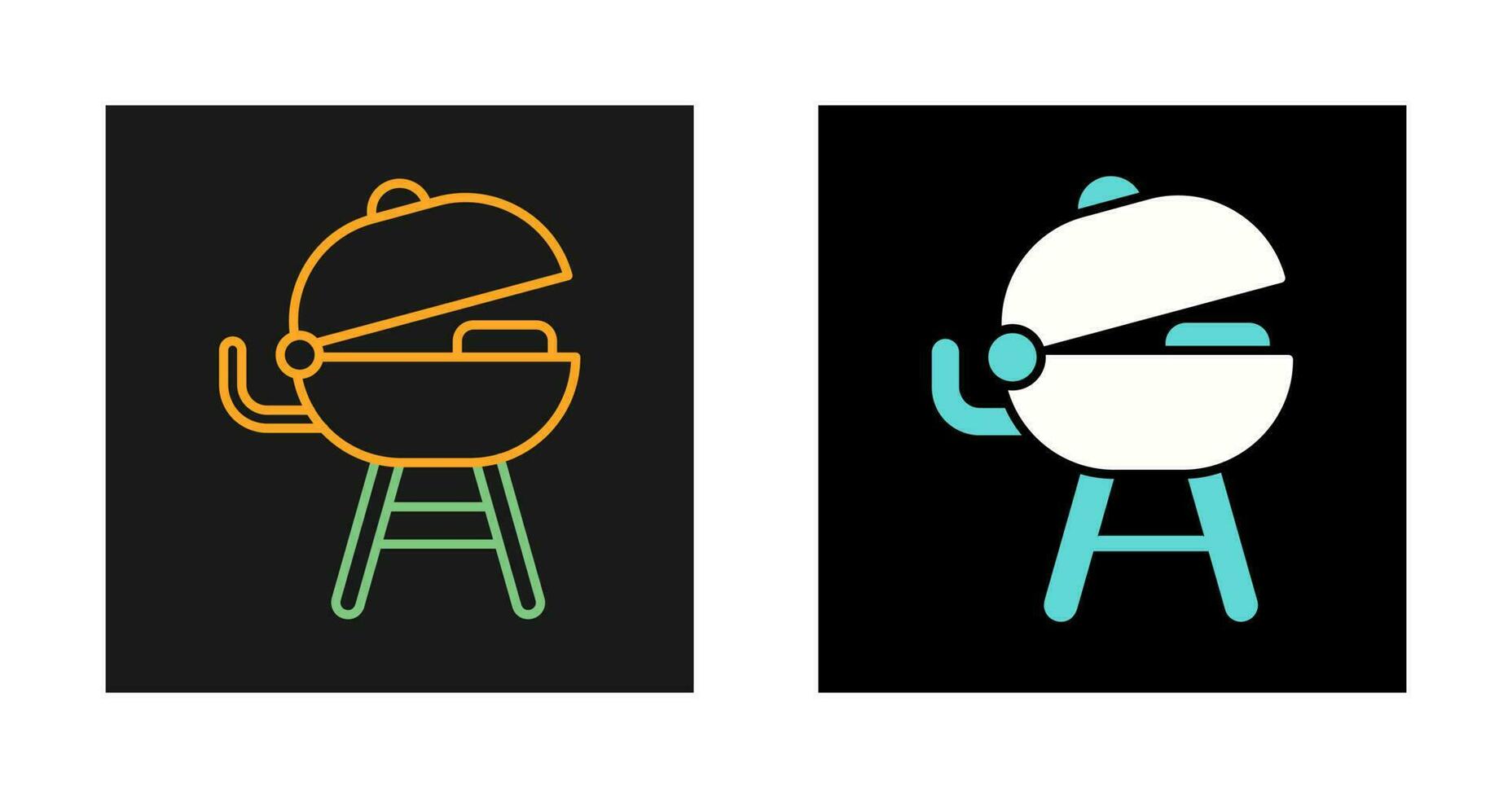Grilled Vector Icon