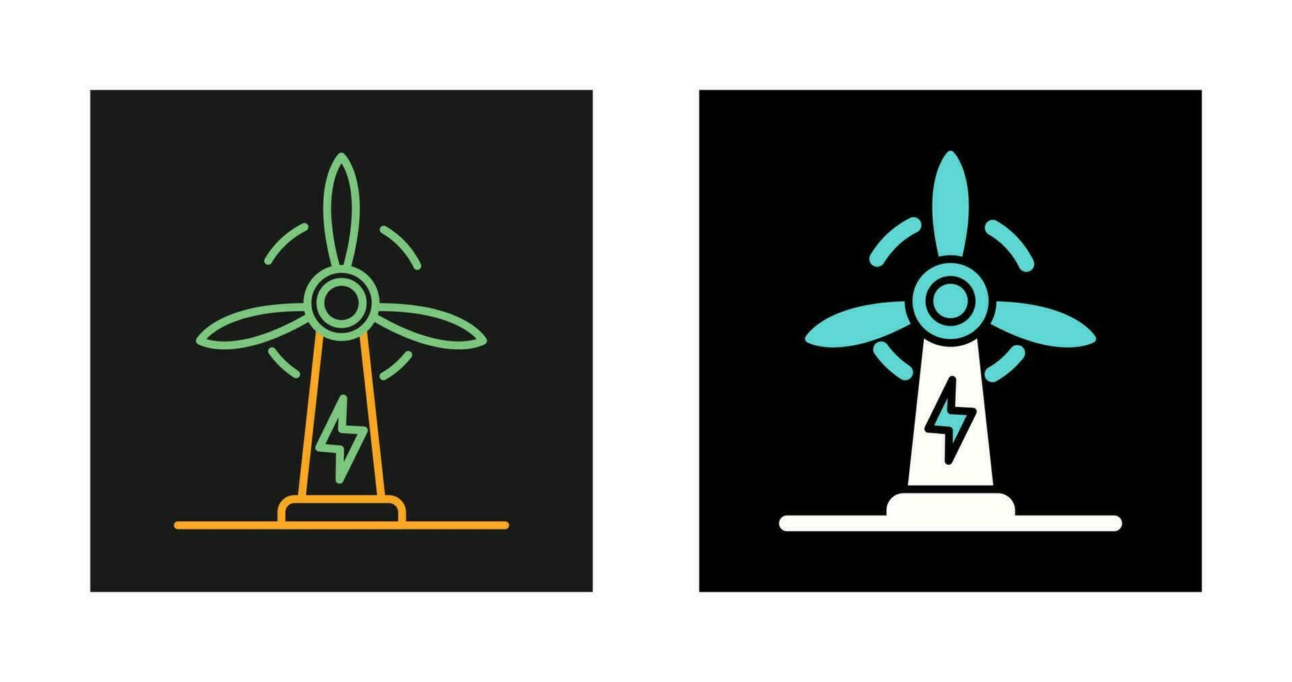 Wind Power Vector Icon