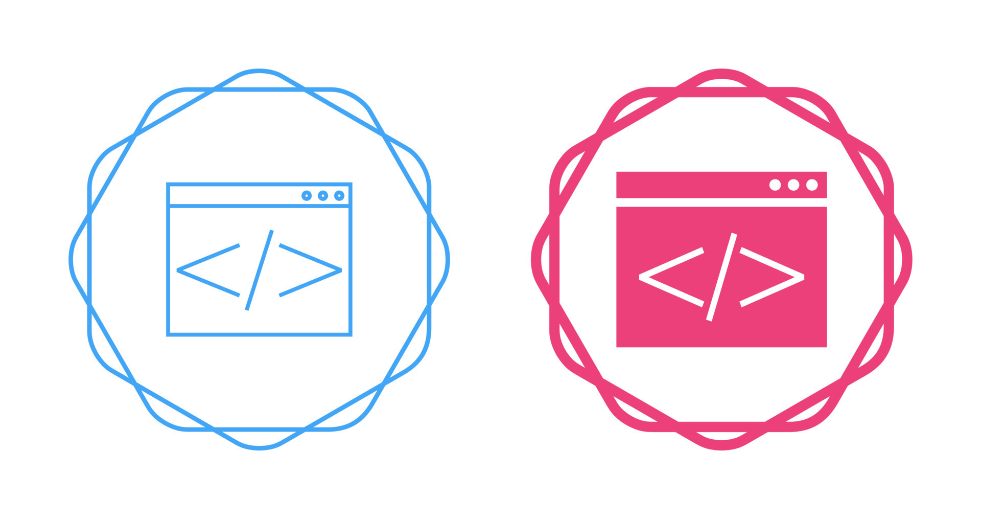 Html coding vector icon 24019381 vector art at vecteezy