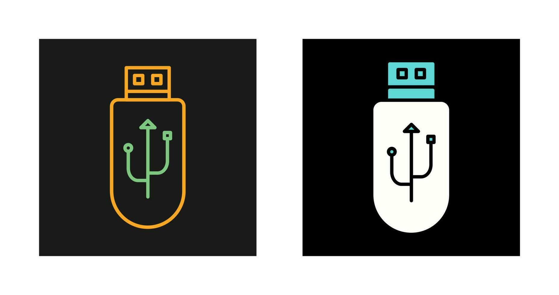 Usb Drive Vector Icon