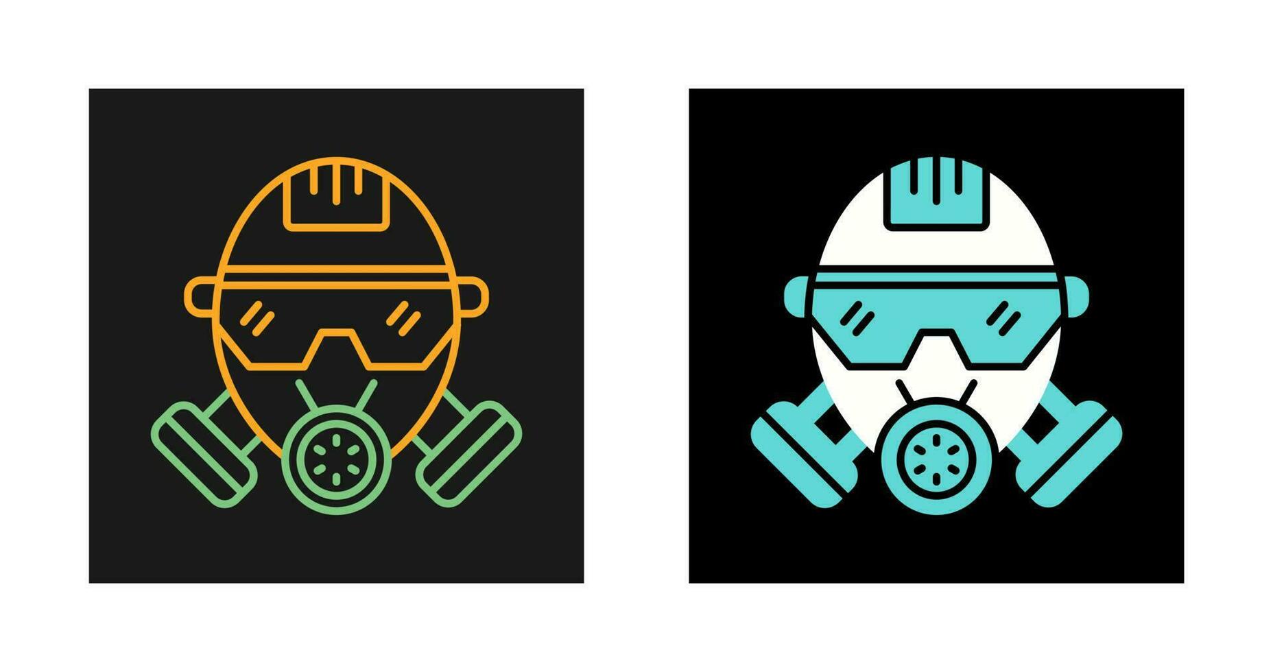 Gas Mask Vector Icon