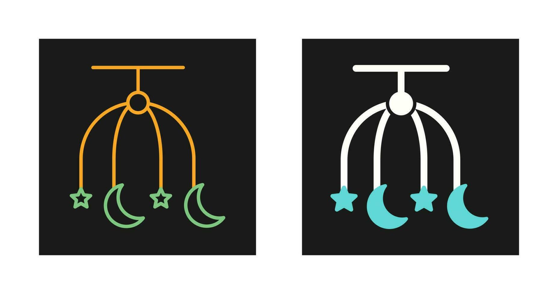 Crib Toy Vector Icon