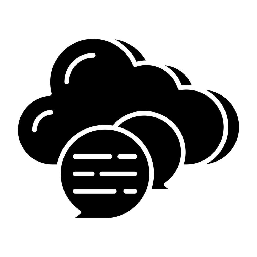 Trendy vector design of cloud communication 24020266 Vector Art at Vecteezy