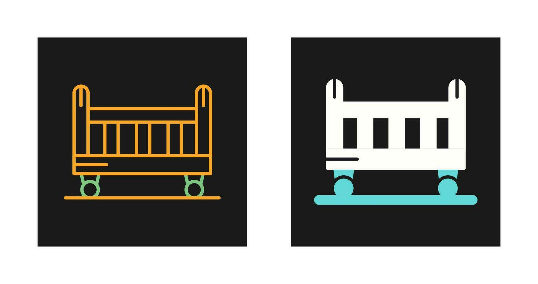 Crib Vector Icon