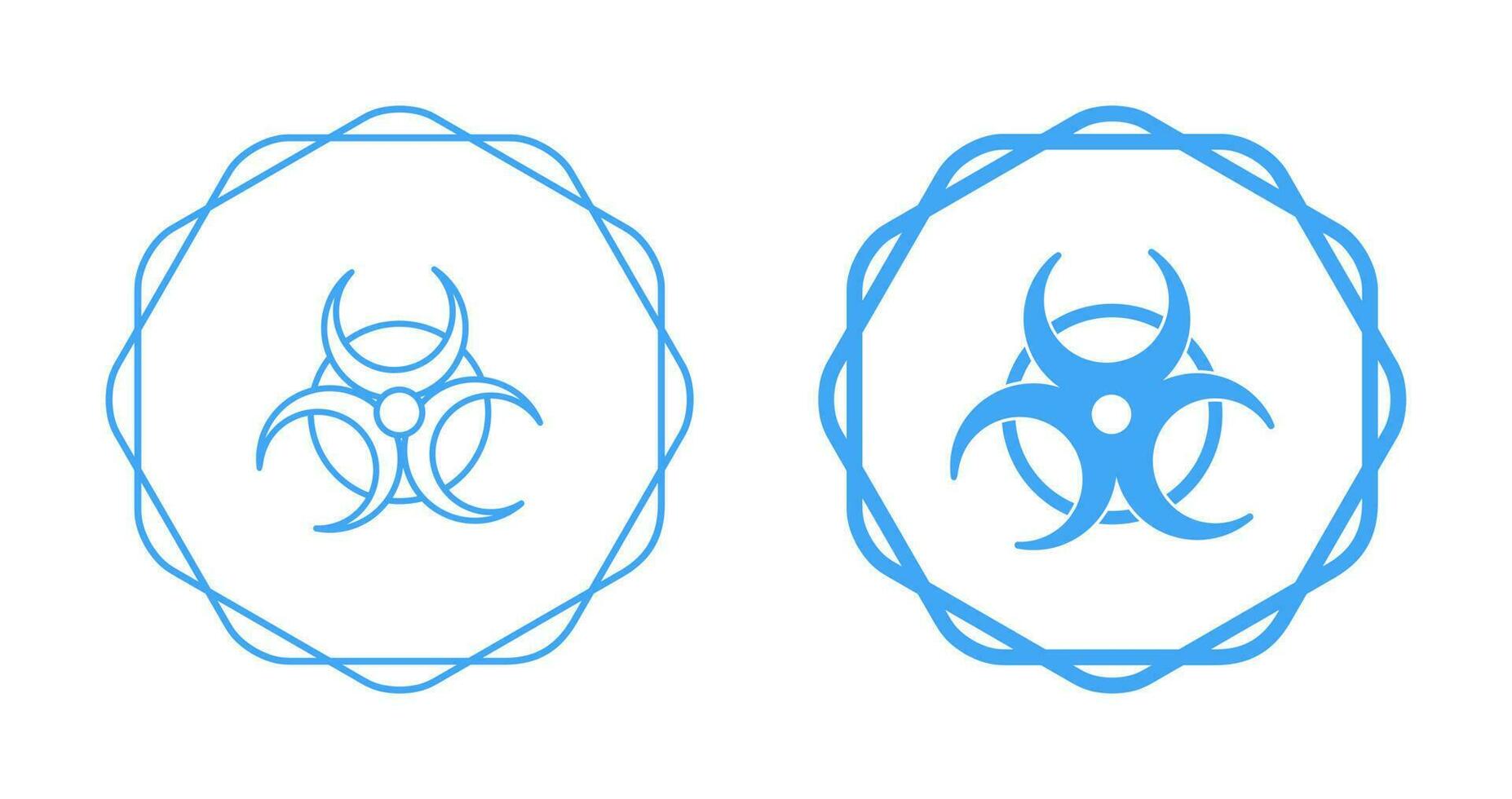 Biohazard Vector Icon
