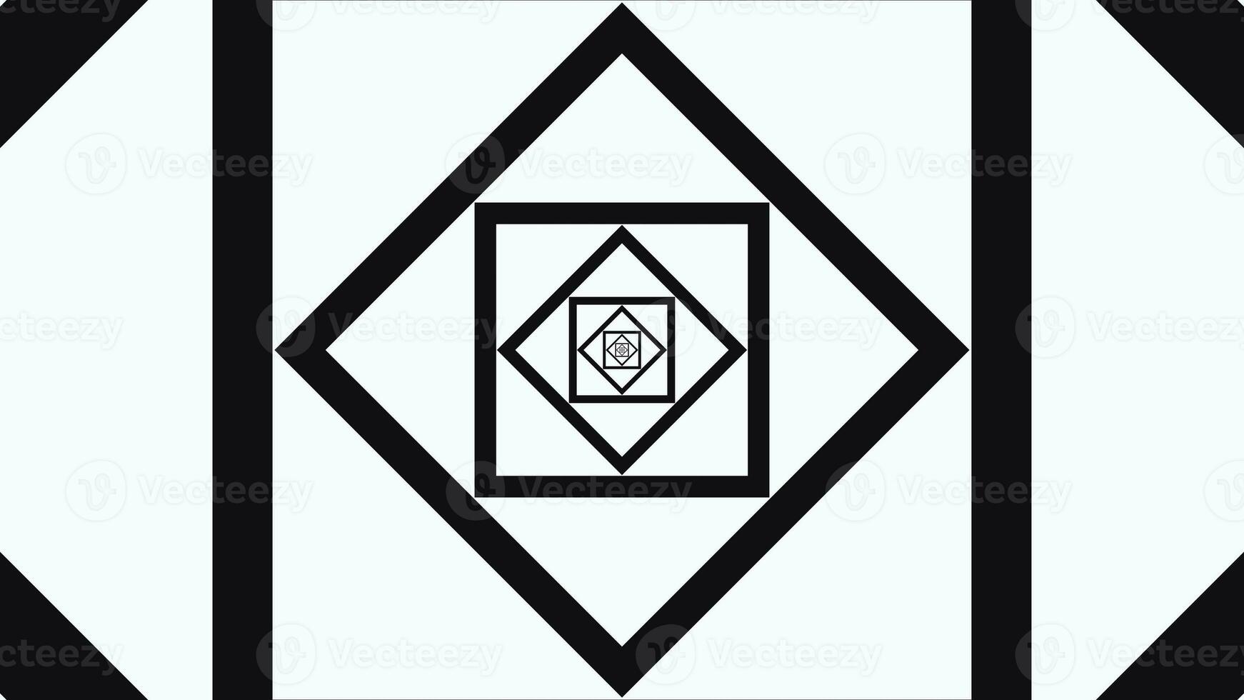4K Black And White Pentagon Background photo
