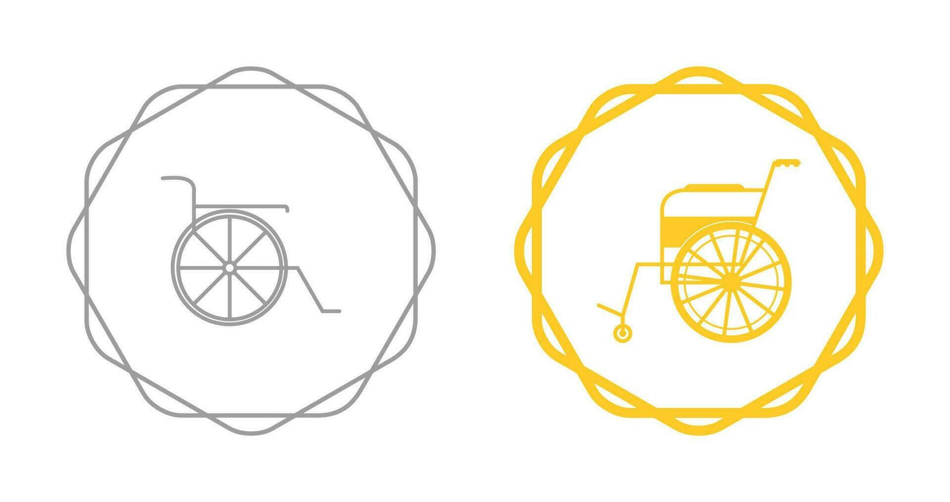 Wheelchair Vector Icon