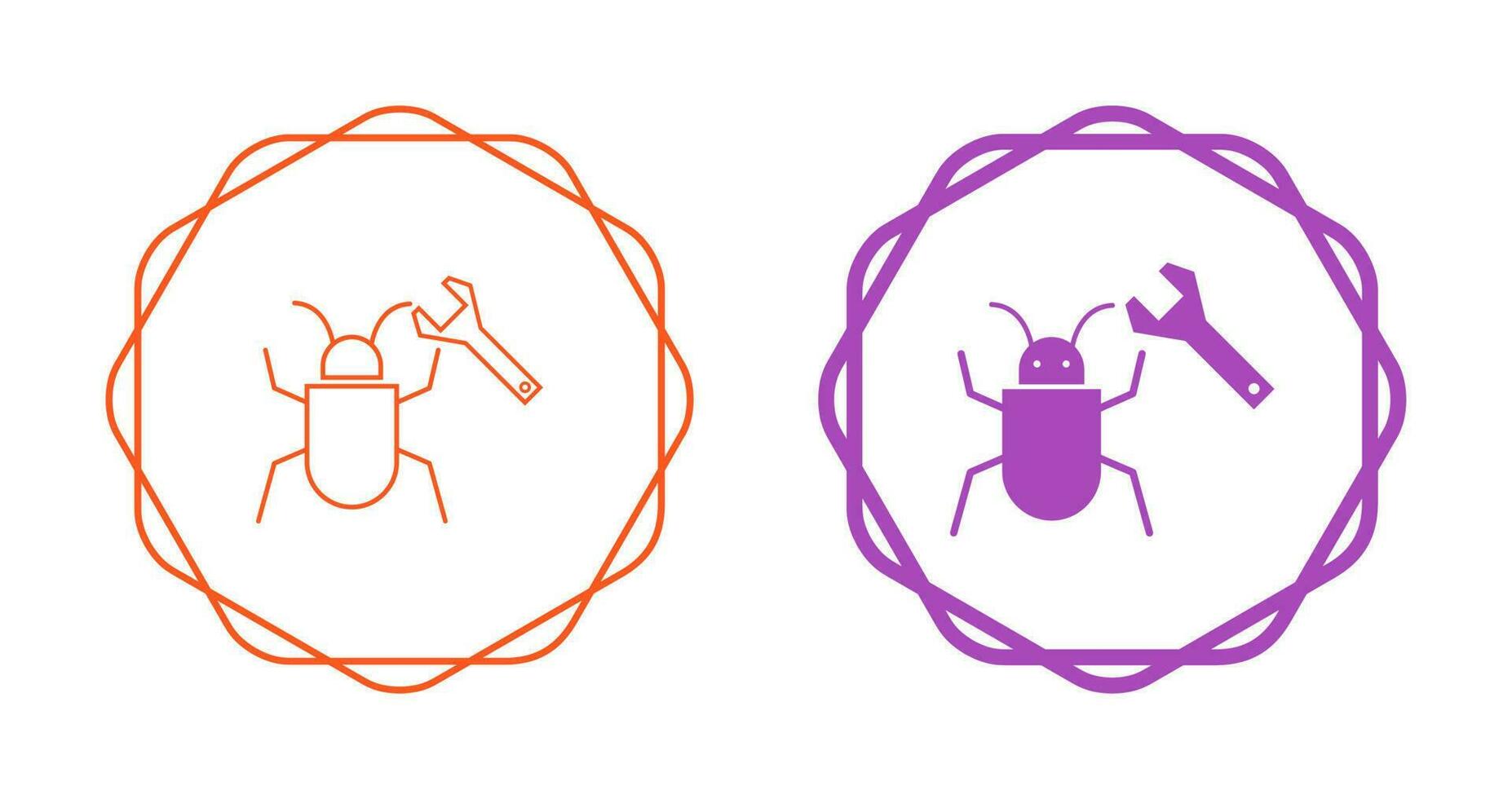 Bug Fixing Vector Icon