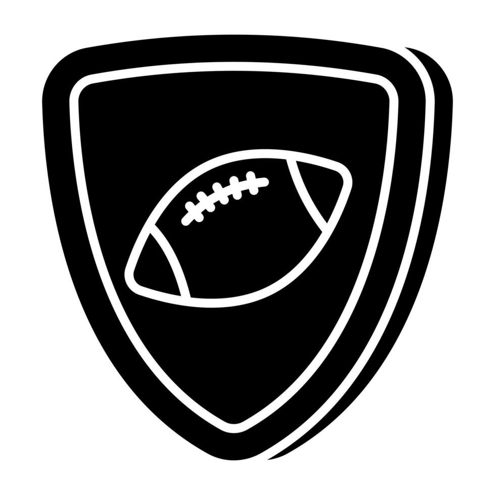 Premium download icon of rugby security vector