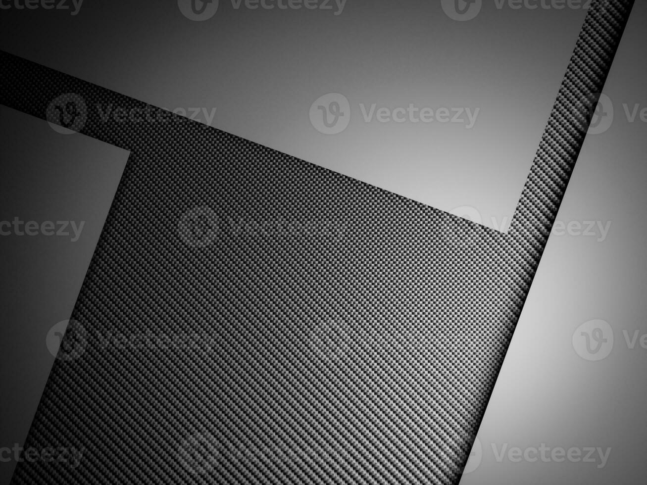 Abstract gradient metal background dark with carbon fiber texture photo