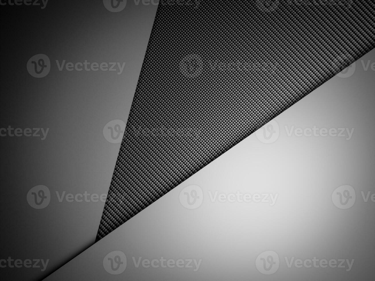 Abstract gradient metal background dark with carbon fiber texture photo