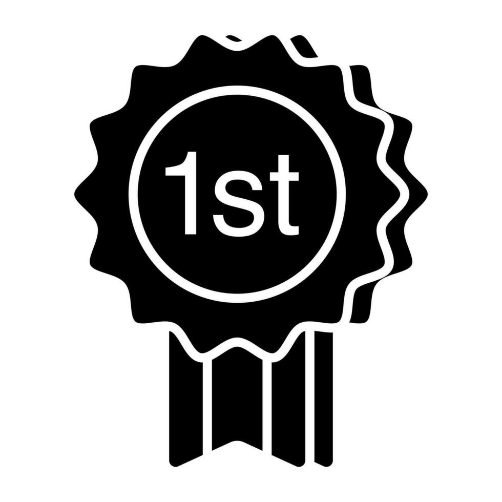 Trendy vector design of quality badge