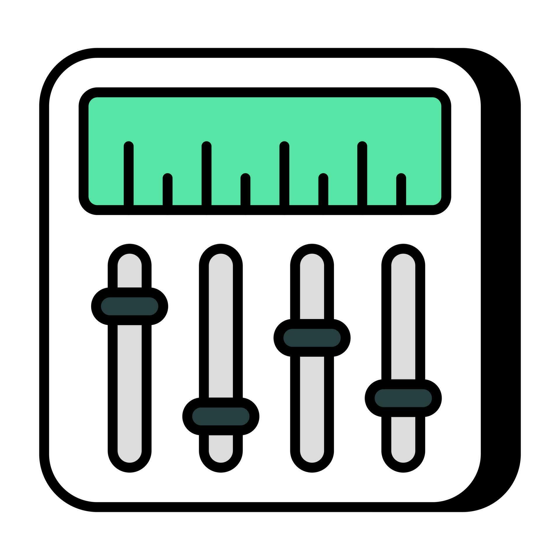 An editable design icon of volume equalizer 24021826 Vector Art at Vecteezy