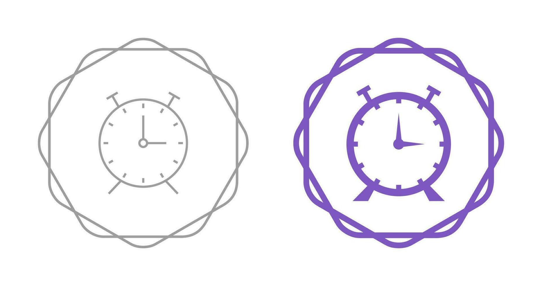 Clock Vector Icon